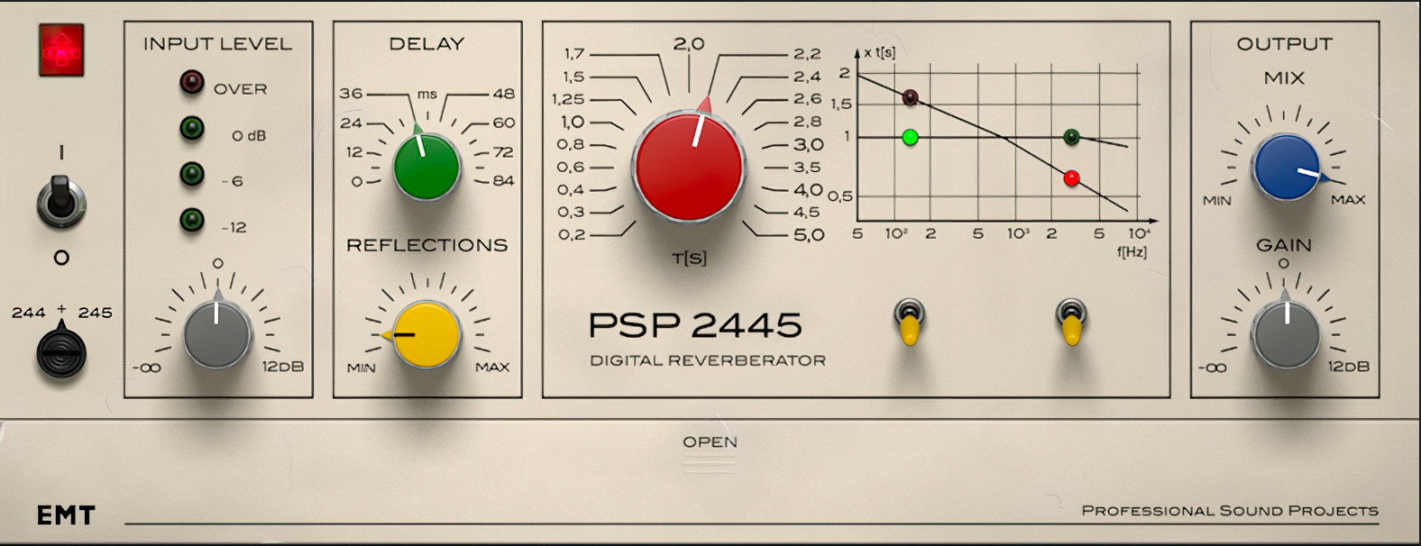 PSP Audioware 2445 EMT Plate Reverb